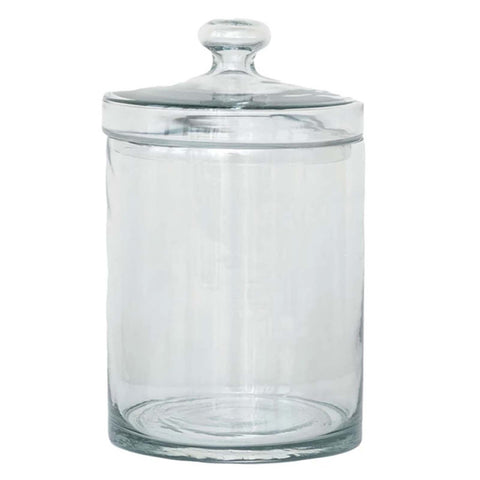 Glass Jar with Lid- Large