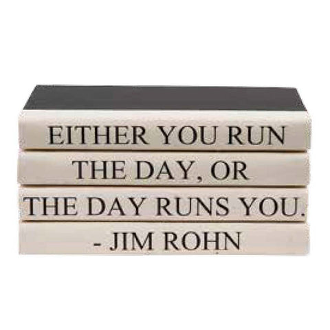 Either You Run the Day Bookset