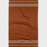 Burnt Orange Fall Tea Towel