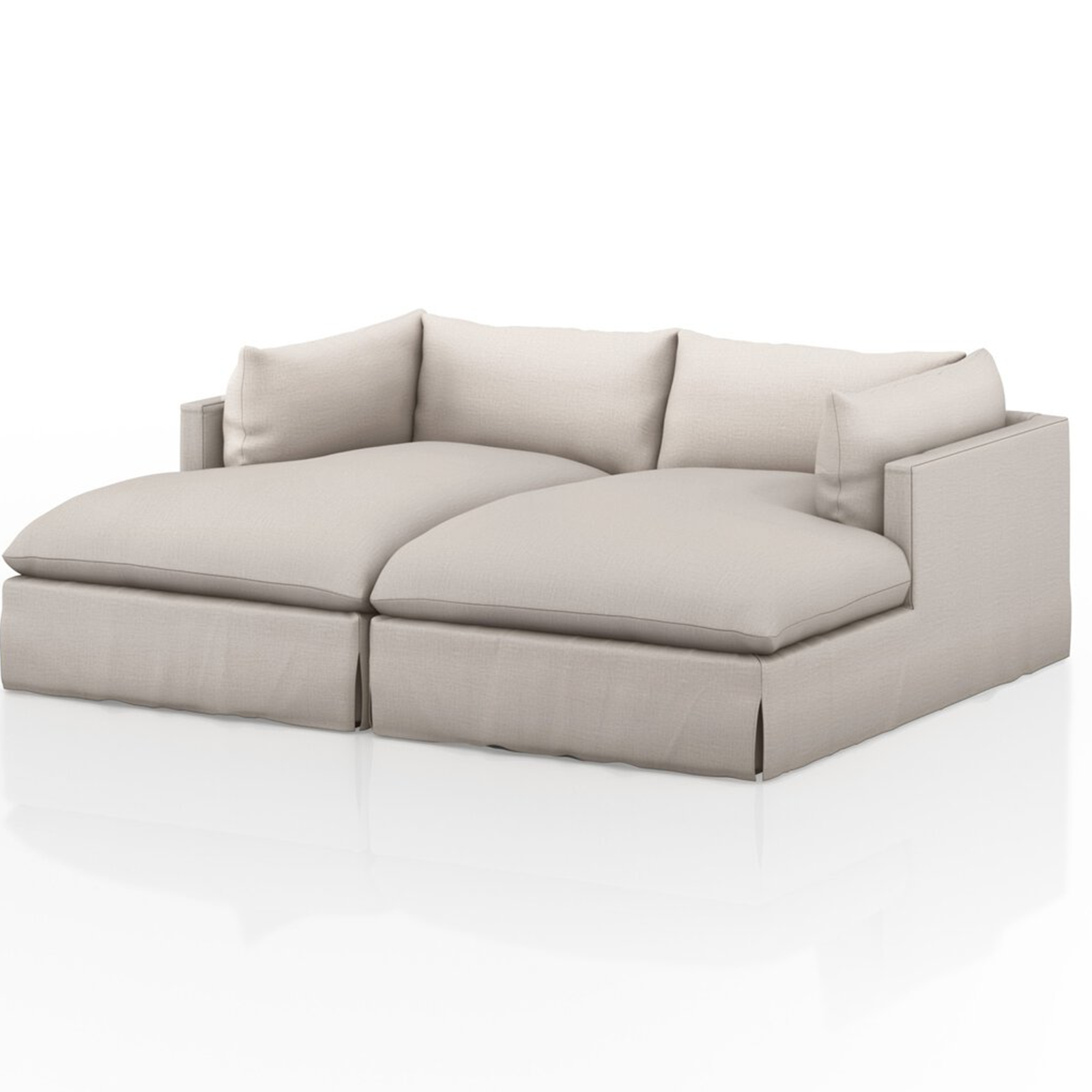 Habitat 87" Double Chaise