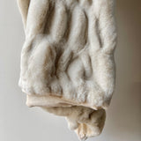 Faux Fur Throw - Ivory Mink