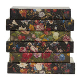 Black Floral Book