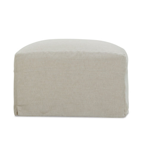 Lilah 27" Slipcover Ottoman - EXPRESS