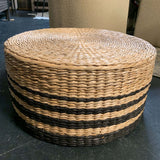 Large Round 24" Rattan Stool