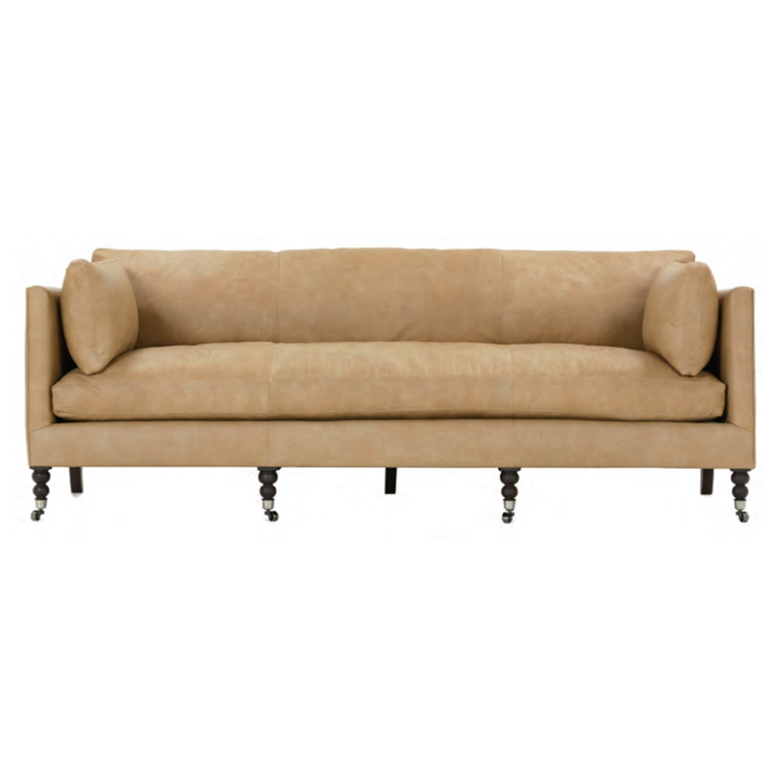 Madeline 90" Leather Sofa - EXPRESS