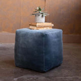 Marco 18" Pouf - Blue