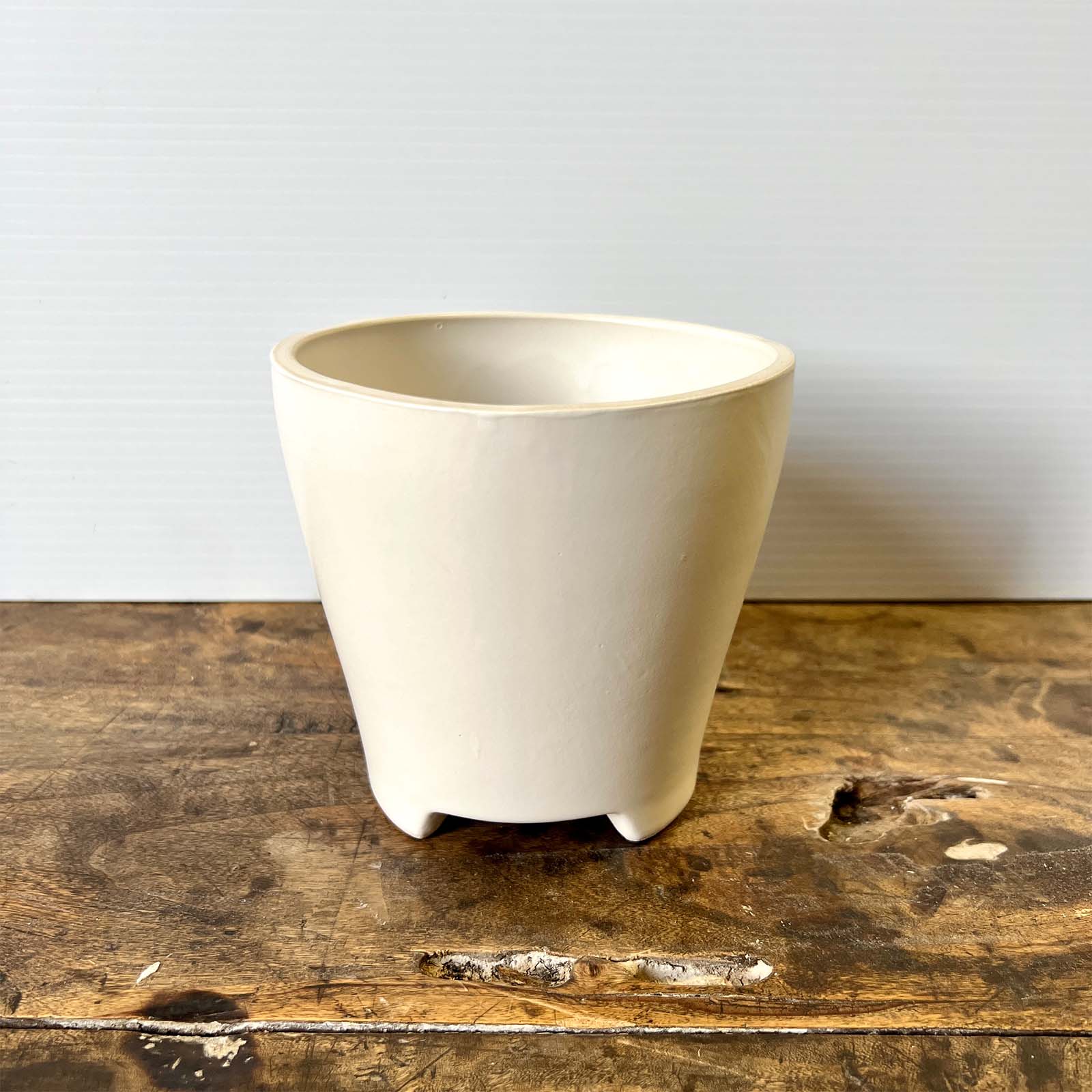 White Ruth Pot - Large