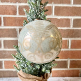 5" Mercury Glass Ornament