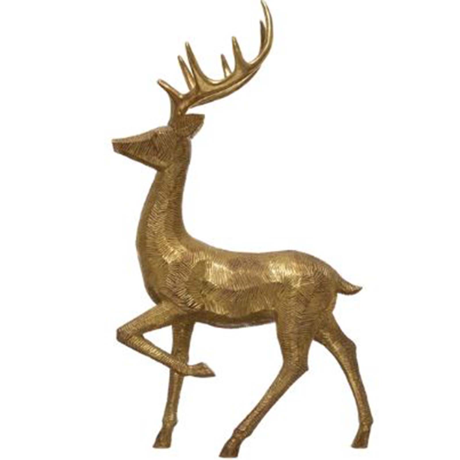 Standing Gold Deer