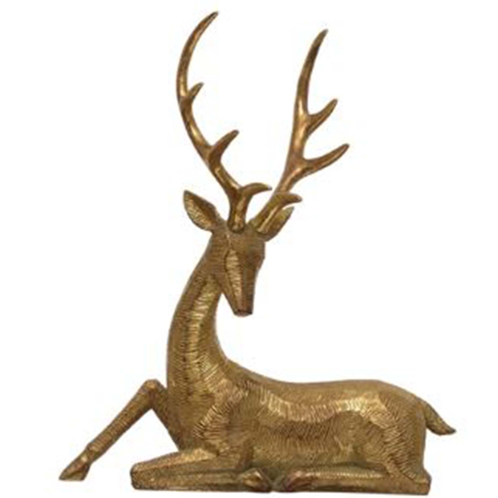 Sitting Gold Deer