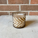 Glass Candle - Woodfire