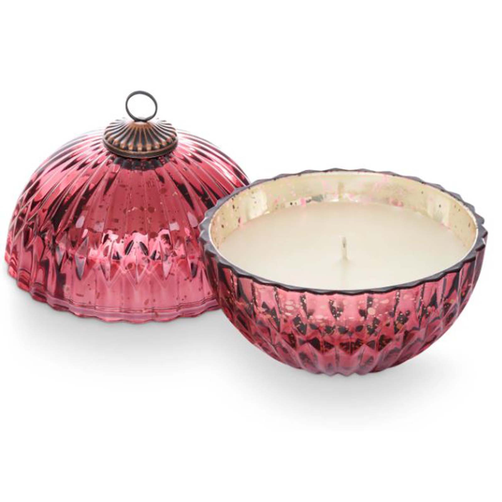 Red Ornament Candle - Balsam & Cedar