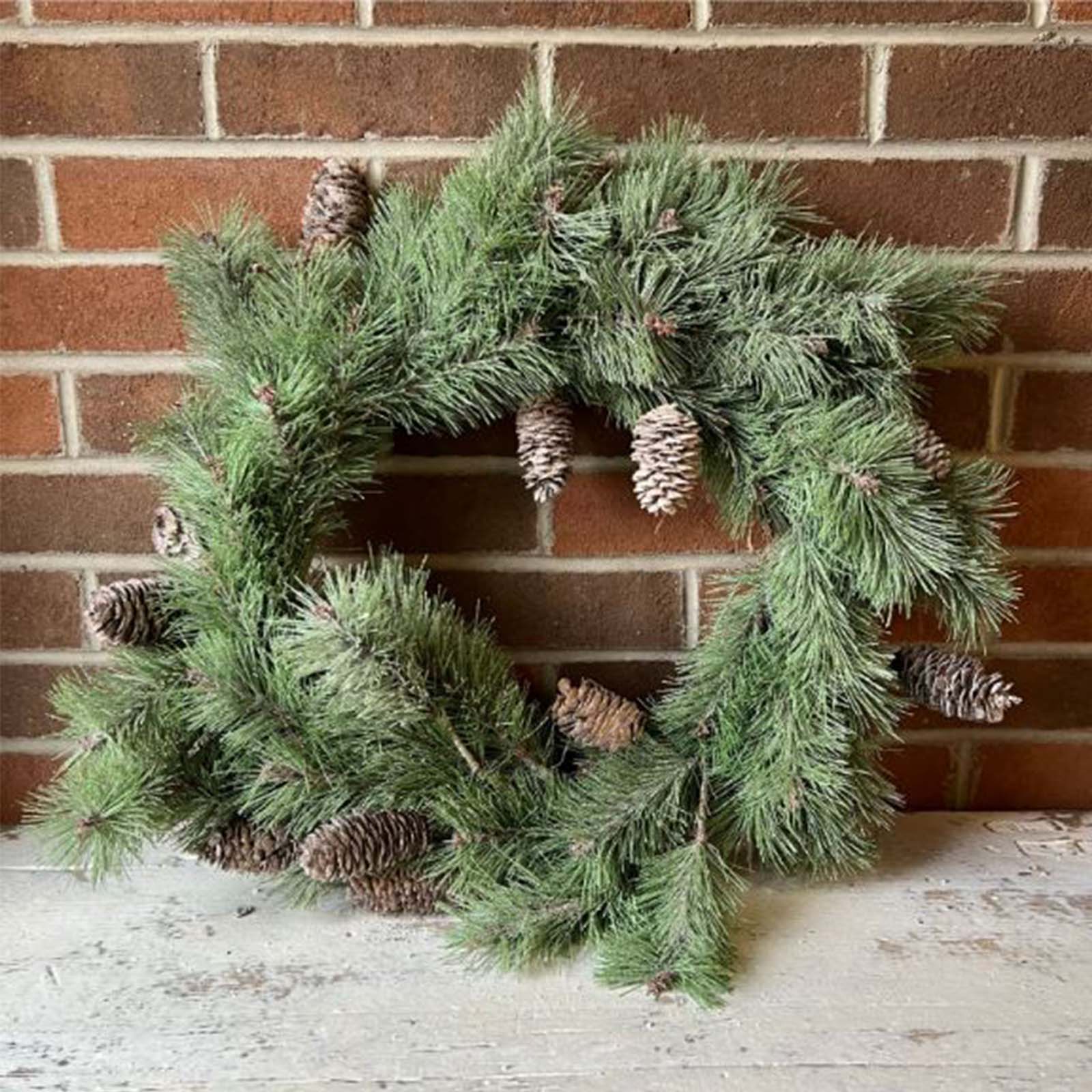 24" Pine Wreath