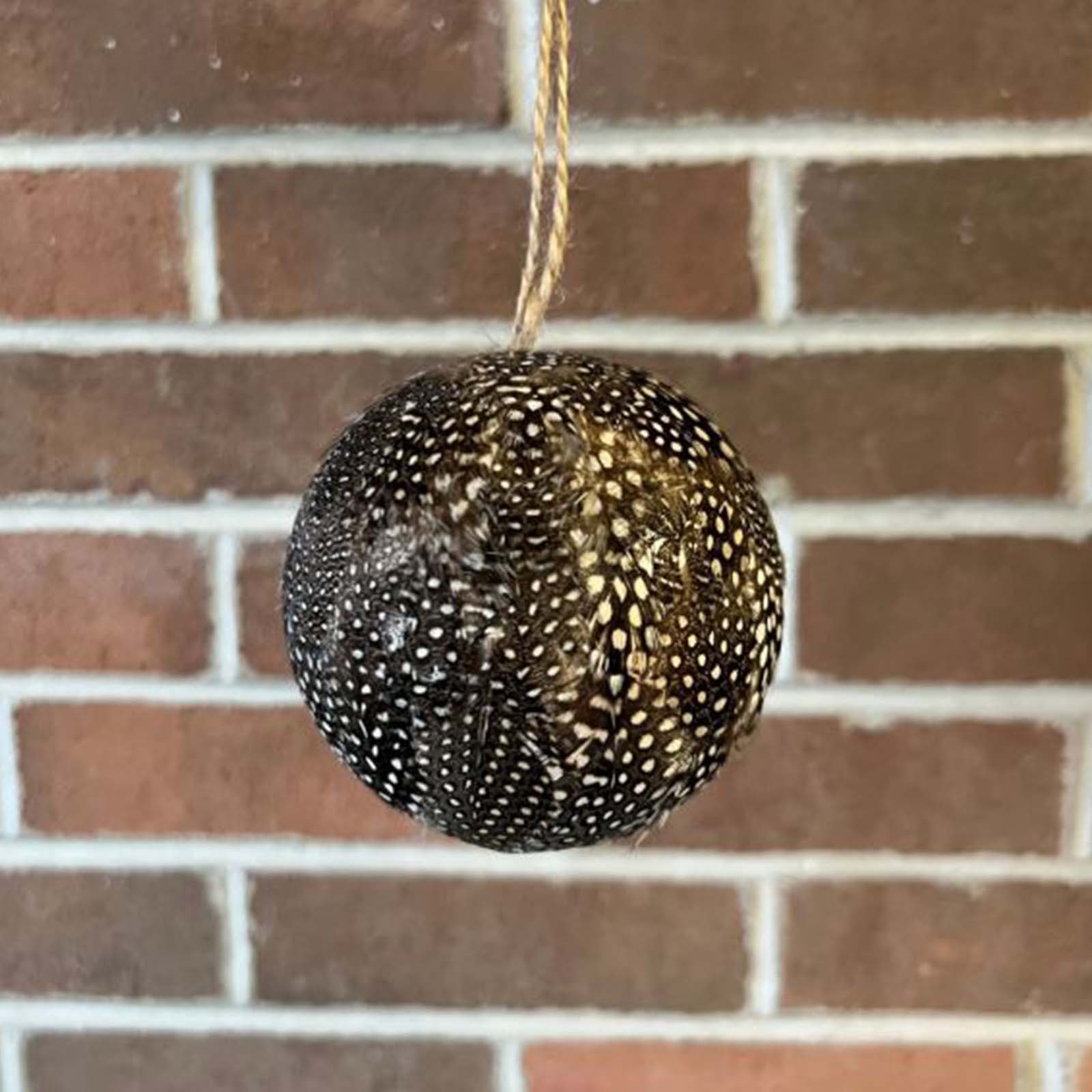 Feather Ball Ornament