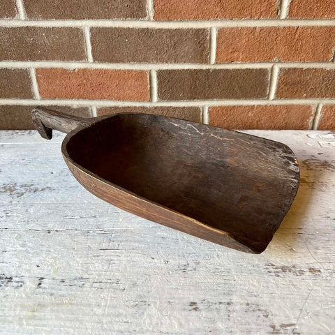 Antique Wooden Scoop