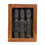 3 Wood Puppets Frame