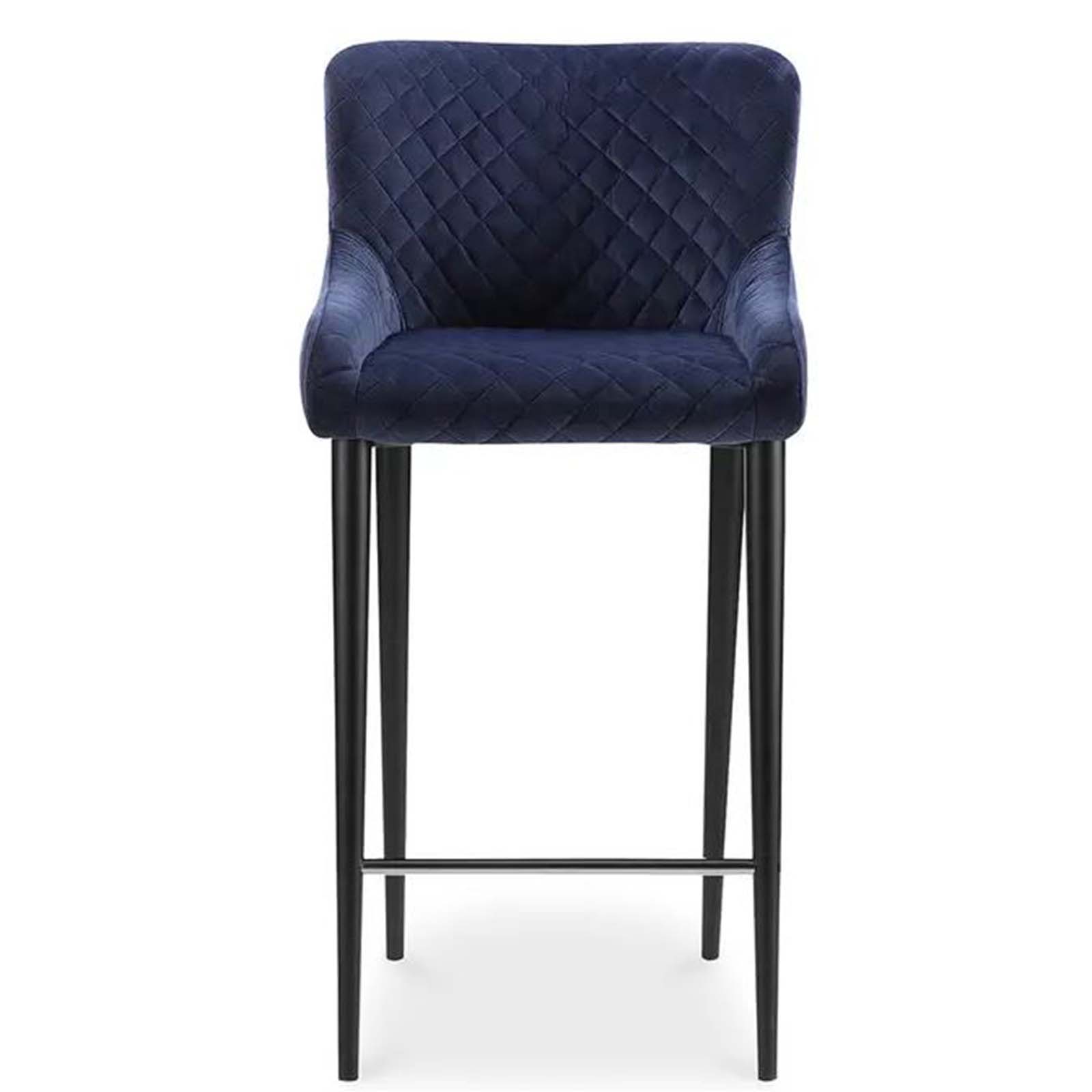 Etta Counter Stool - Dark Blue