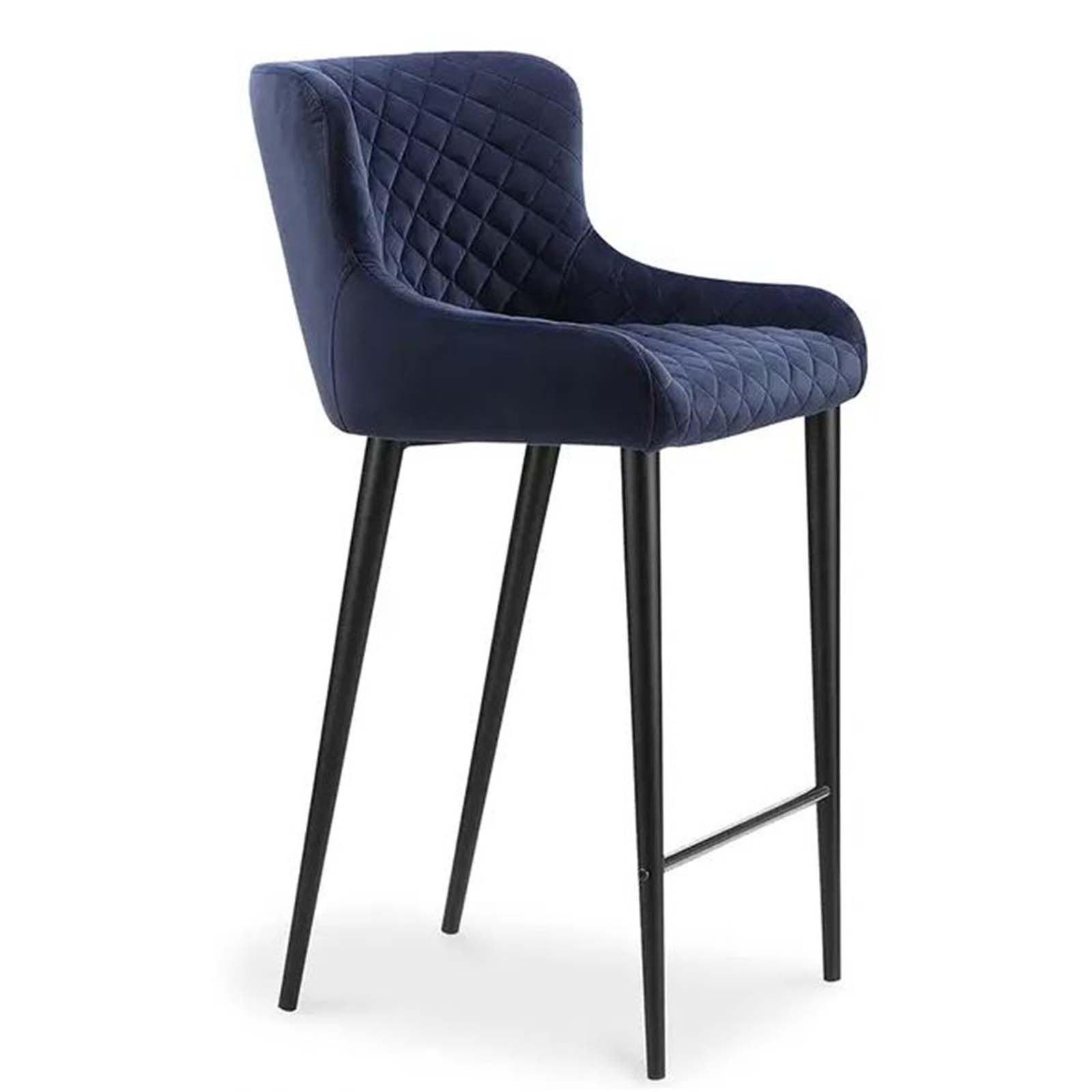 Etta Counter Stool - Dark Blue