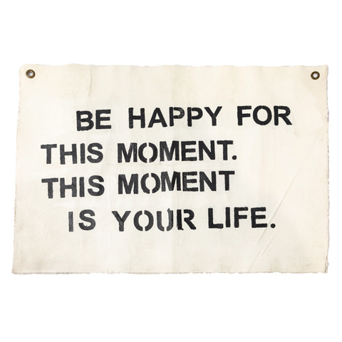 Be Happy Wall Hanging