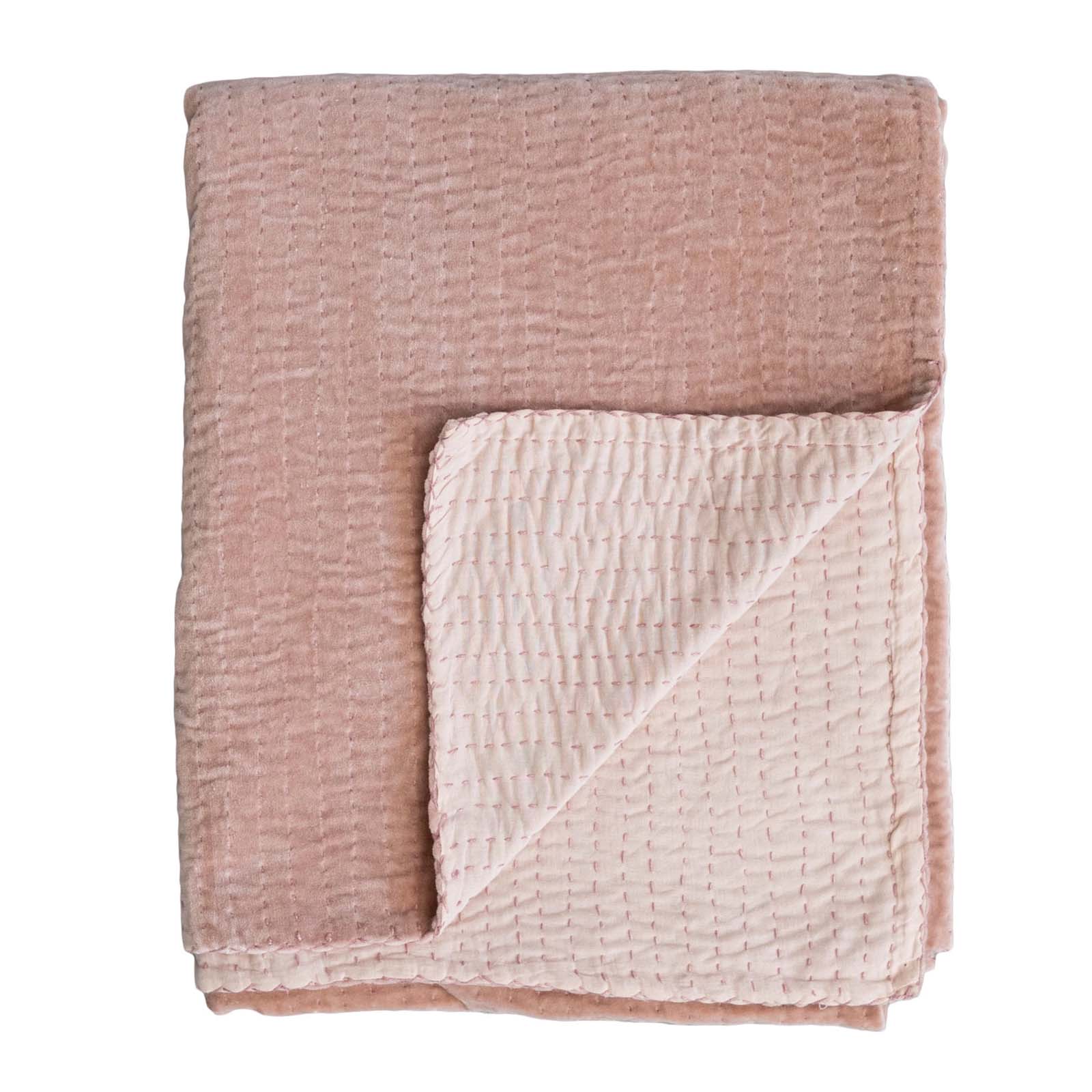 Velvet Blush Throw