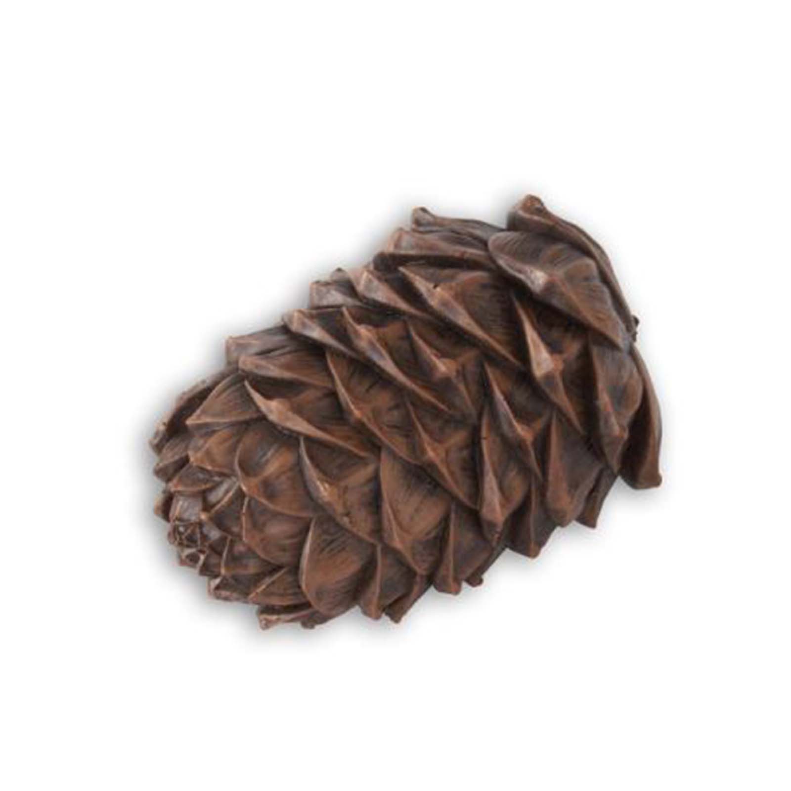 Brown Resin Pinecone