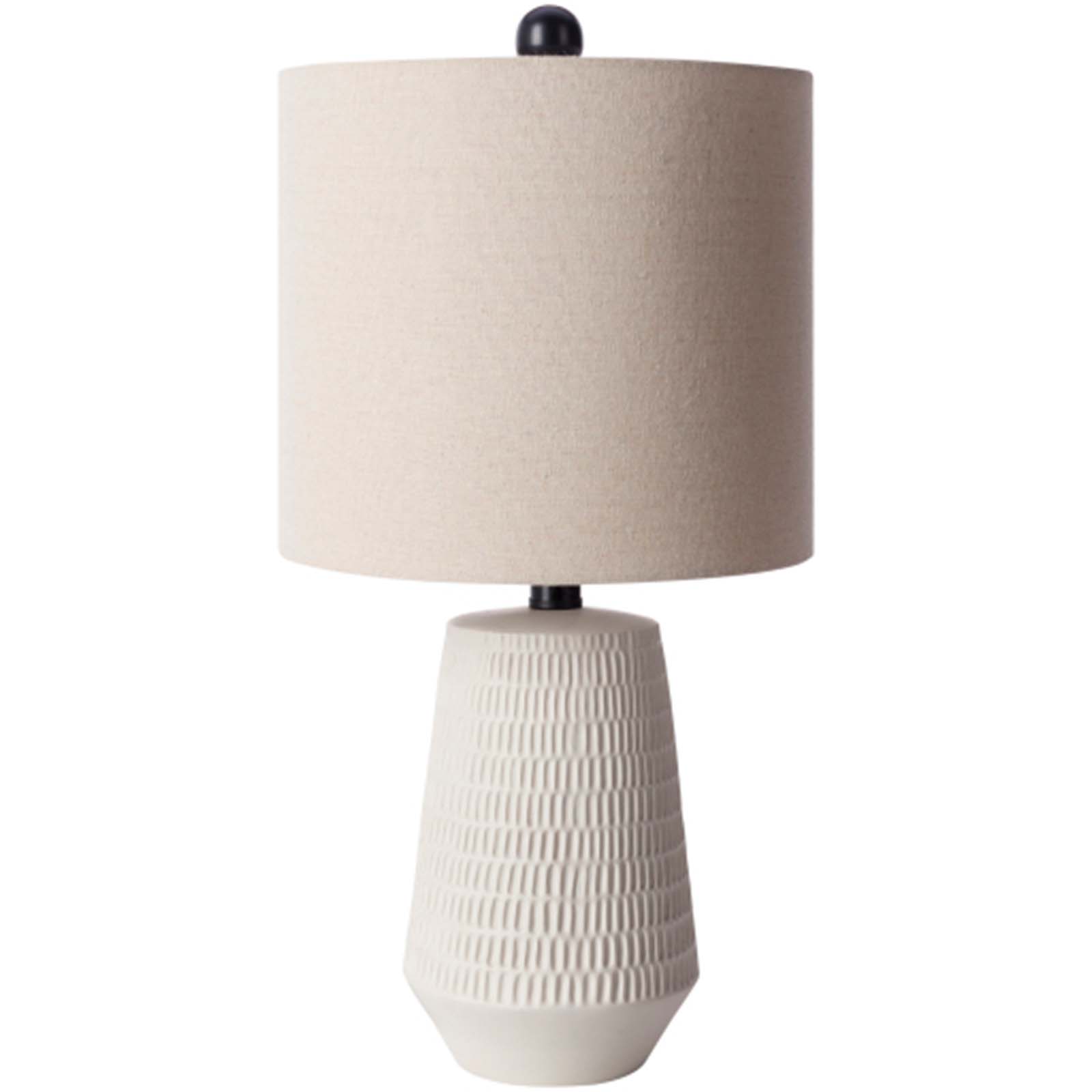 Cream Ceramic Lamp