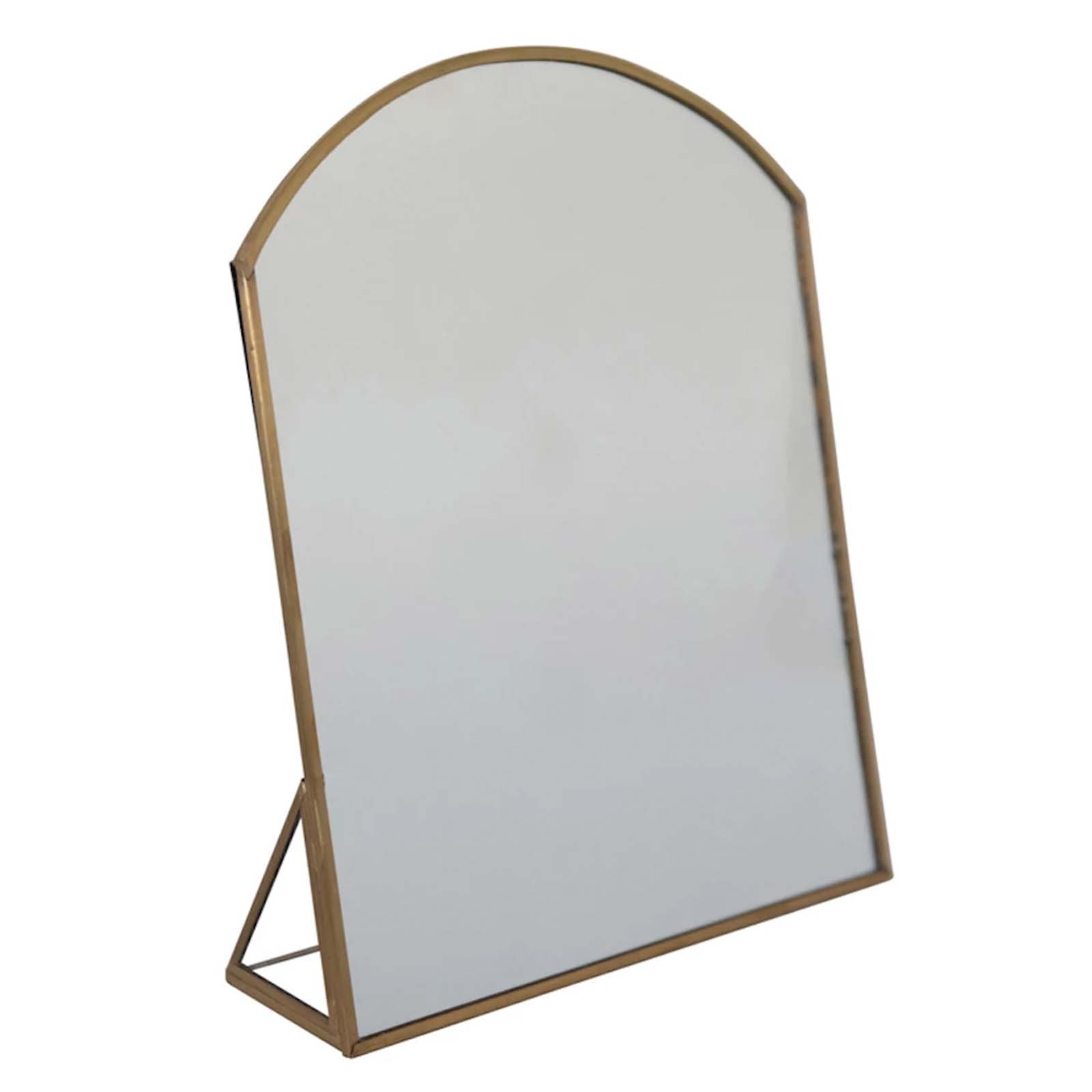 Brass Standing Mirror