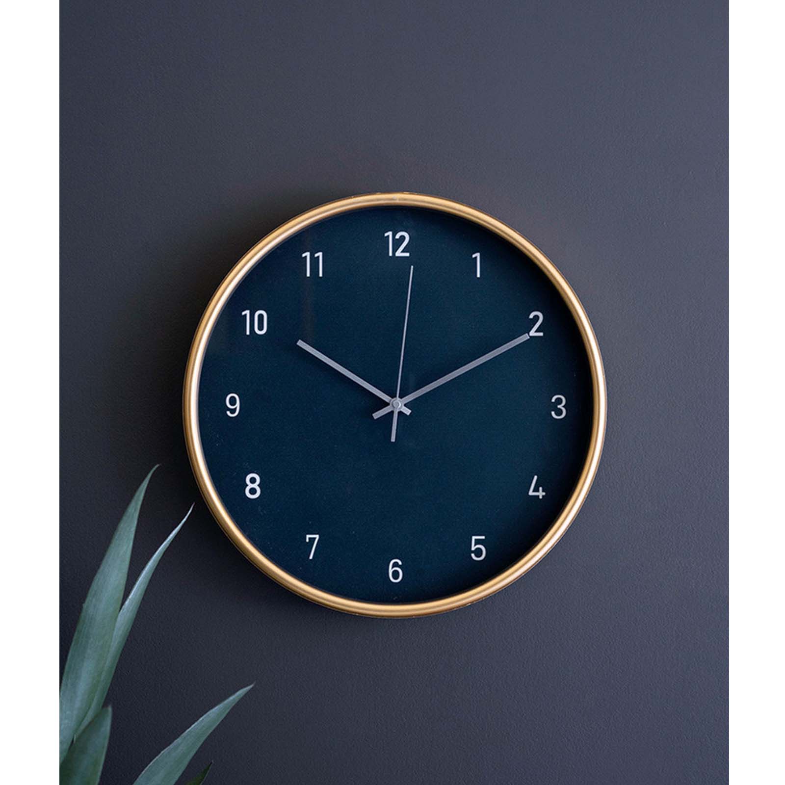 Black Wall Clock