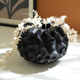 Black Coral Ceramic Vase