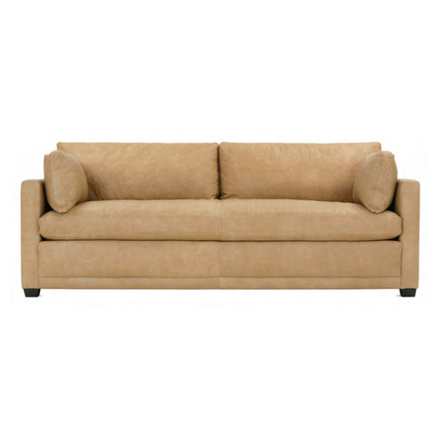 Sylvie 88" Leather Sofa - EXPRESS