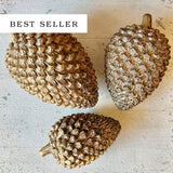 Gold Pine Cone