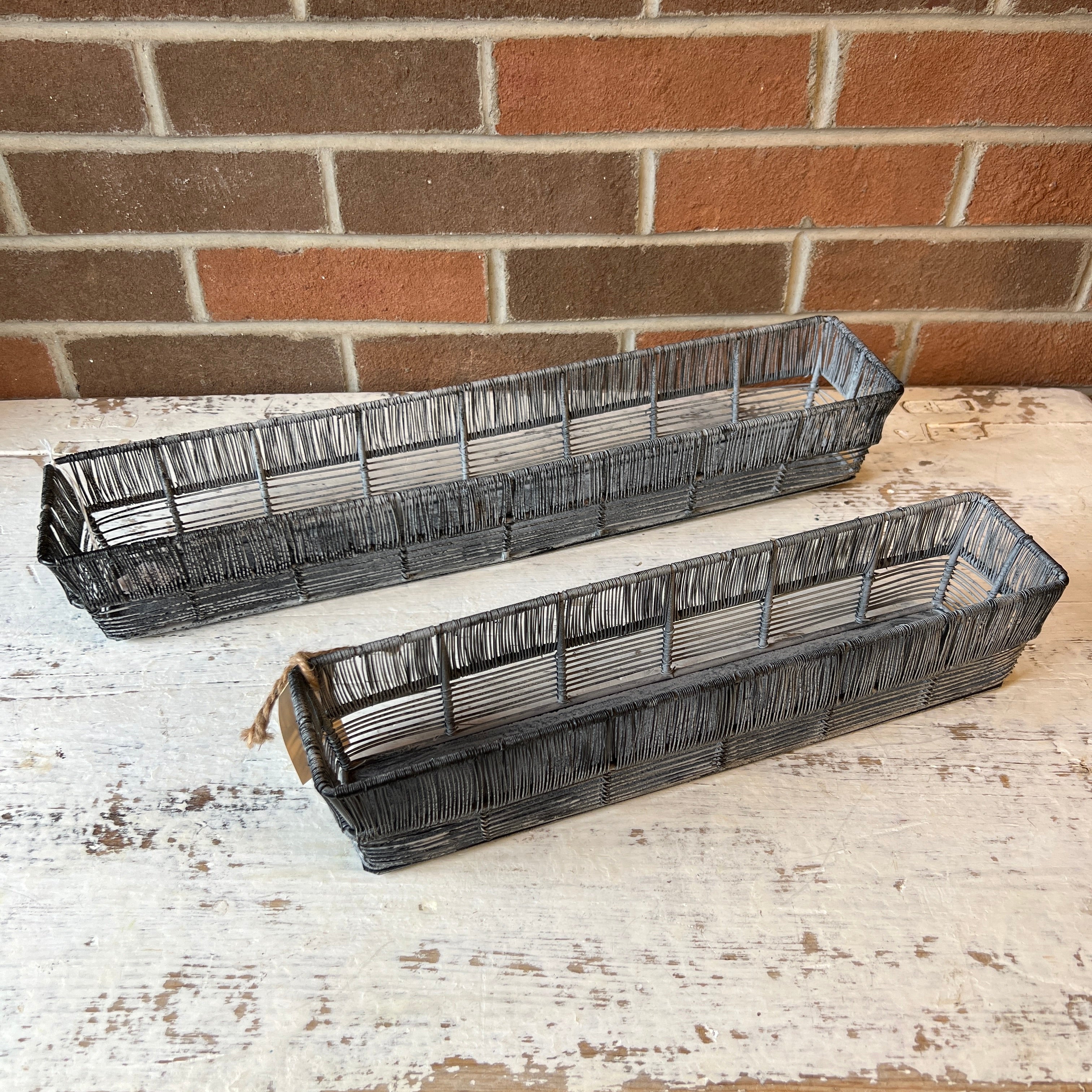 Iron Tray Planter