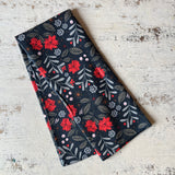 Holiday Floral Tea Towel