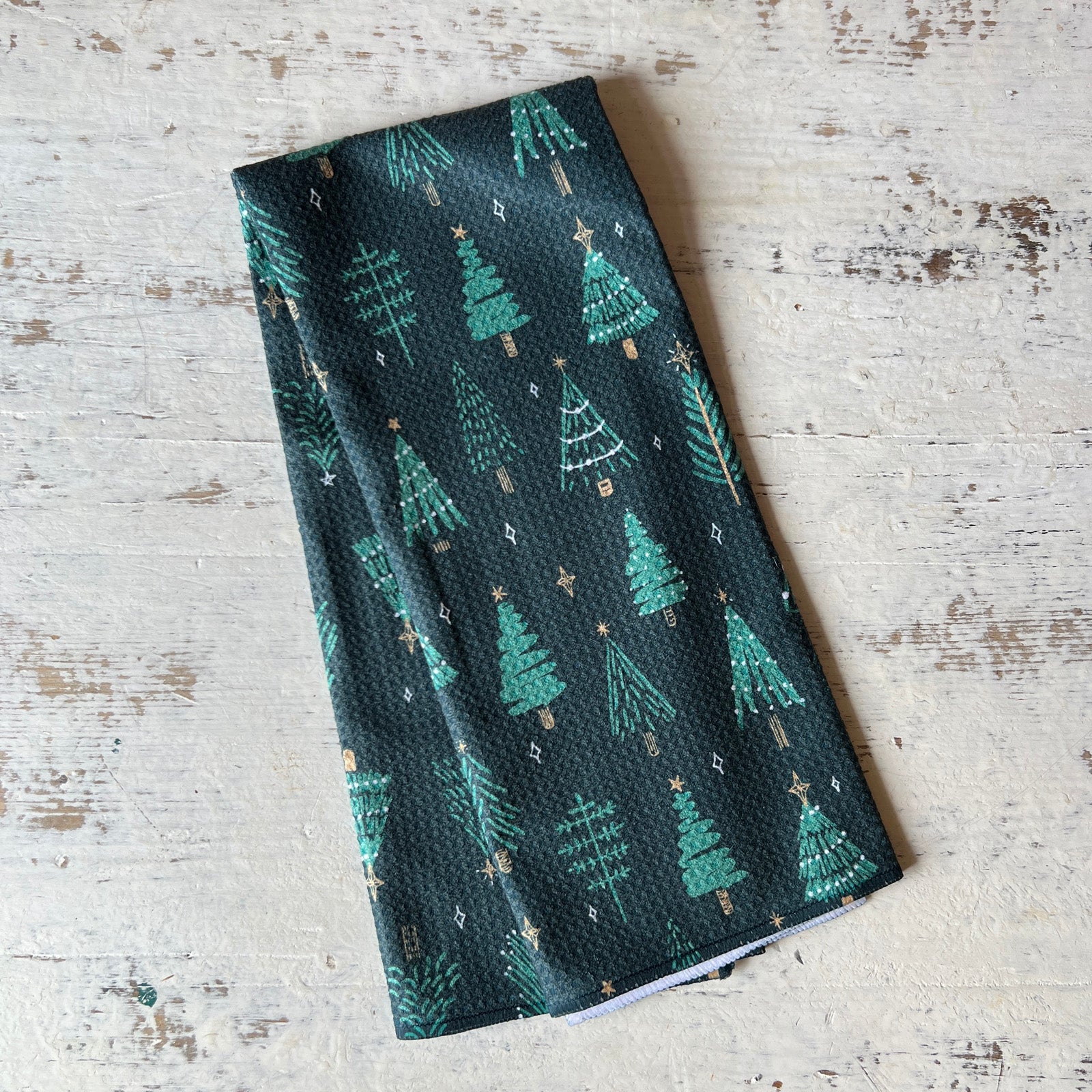 Pine X-Mas Tea Towel