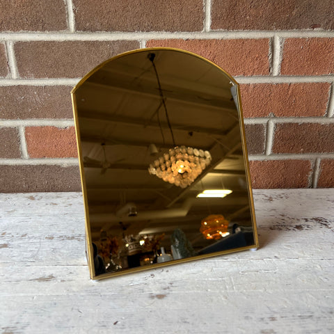 Brass Standing Mirror