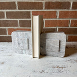 Square Marble Bookend