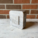 Square Marble Bookend