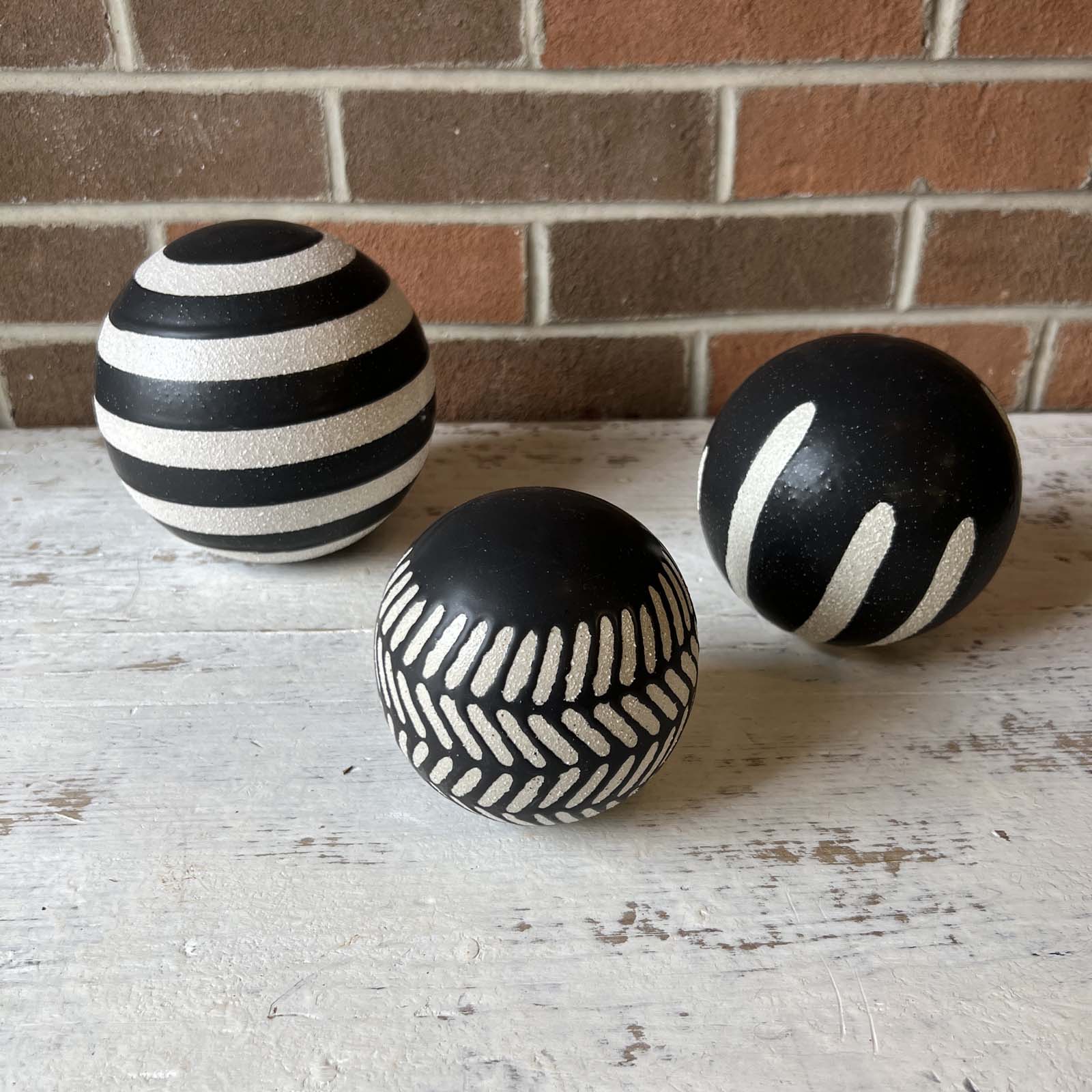 Black & White Tribal Orb