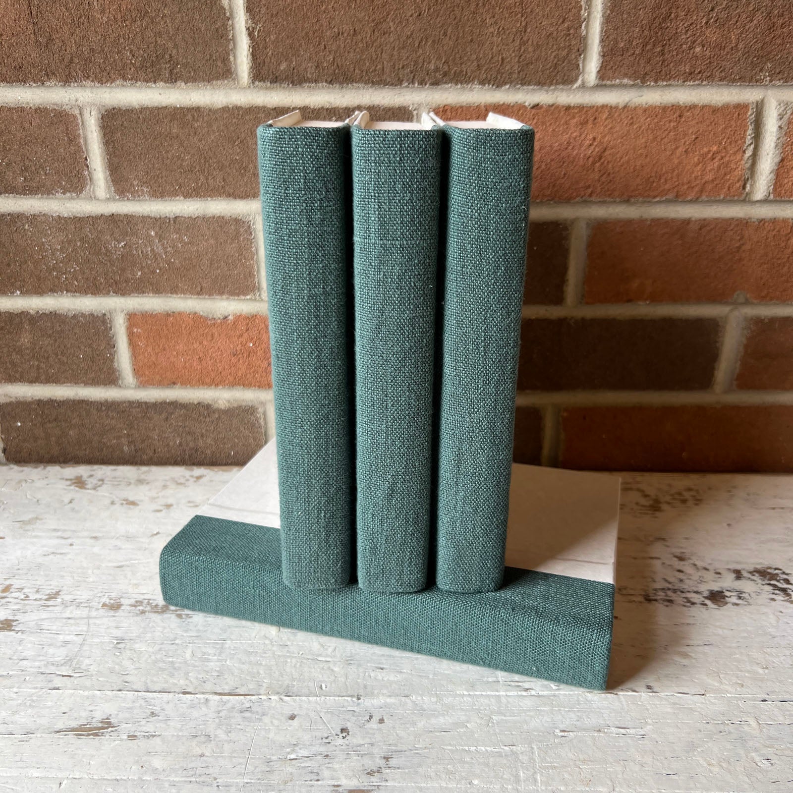 Book- Linen Green