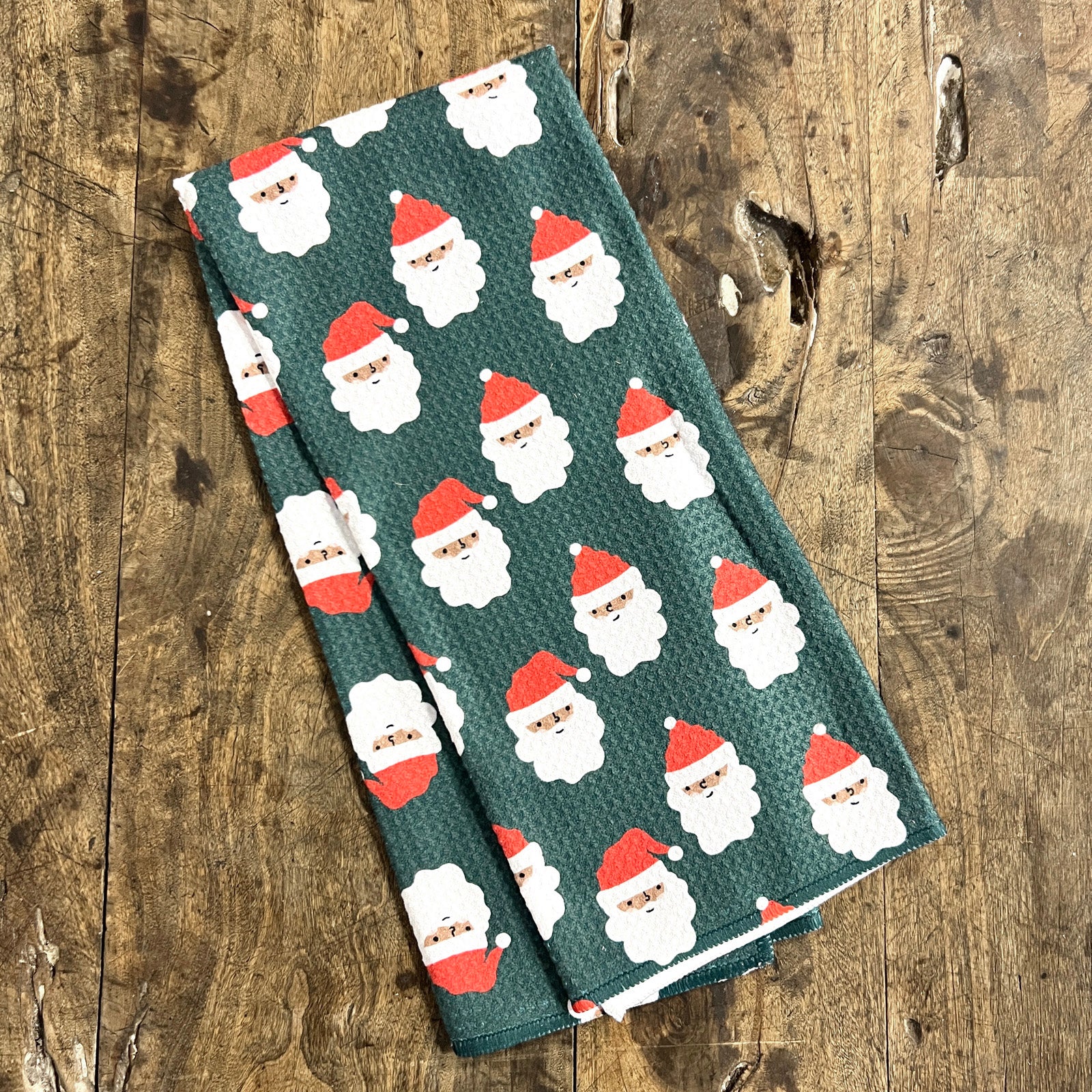 Santa Santa Tea Towel