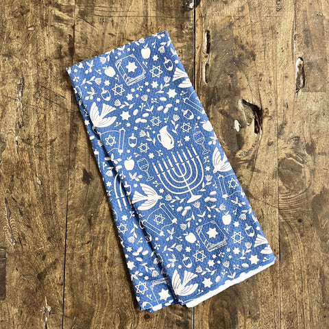 Hanukkah Sameach Tea Towel