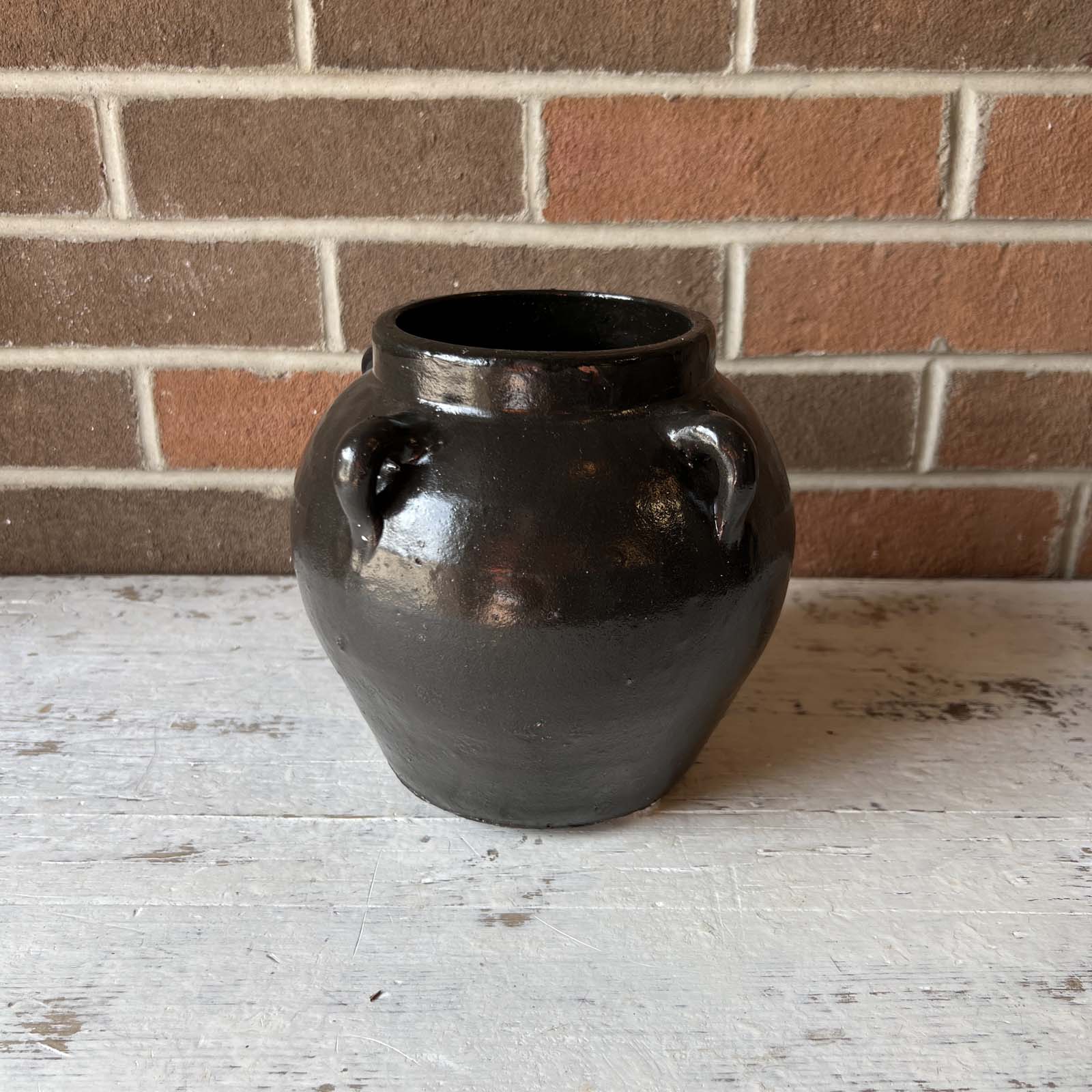 Black Clay Jar