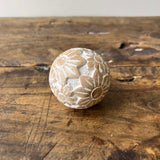 Carved Wooden Ball