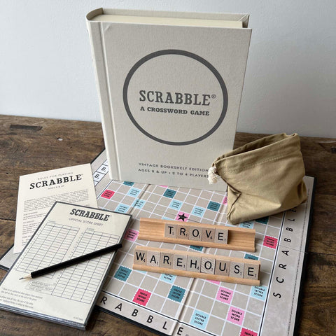 Vintage Bookshelf Board Game - Scrabble