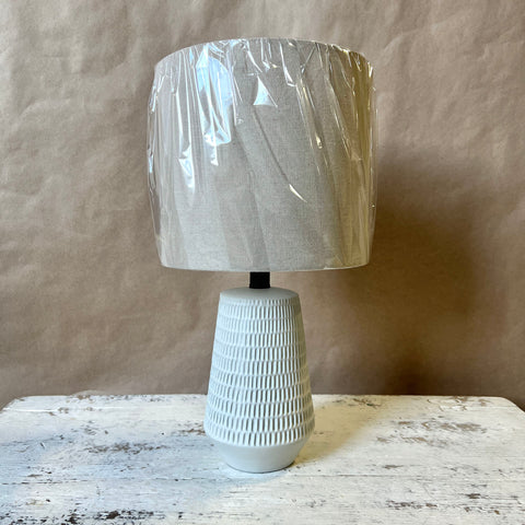 Cream Ceramic Lamp