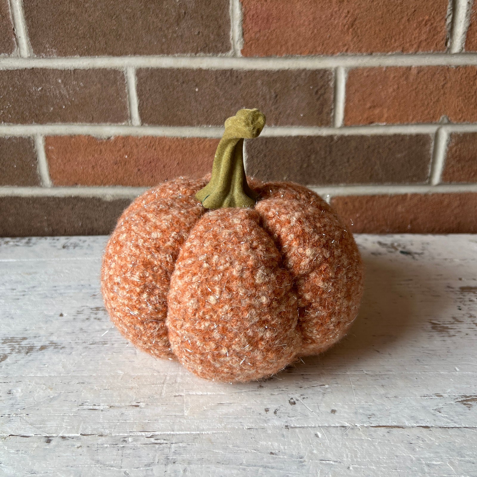 Orange Boucle Pumpkin