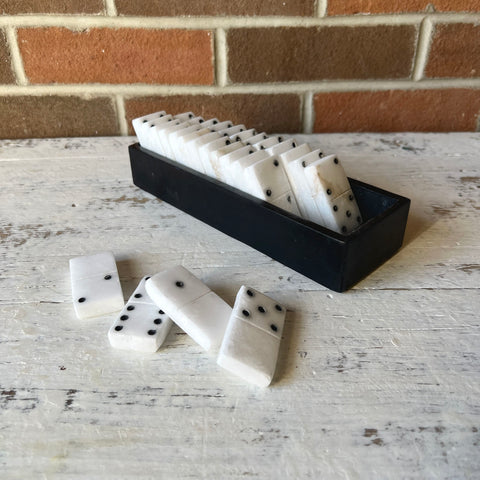 Alabaster Dominoes