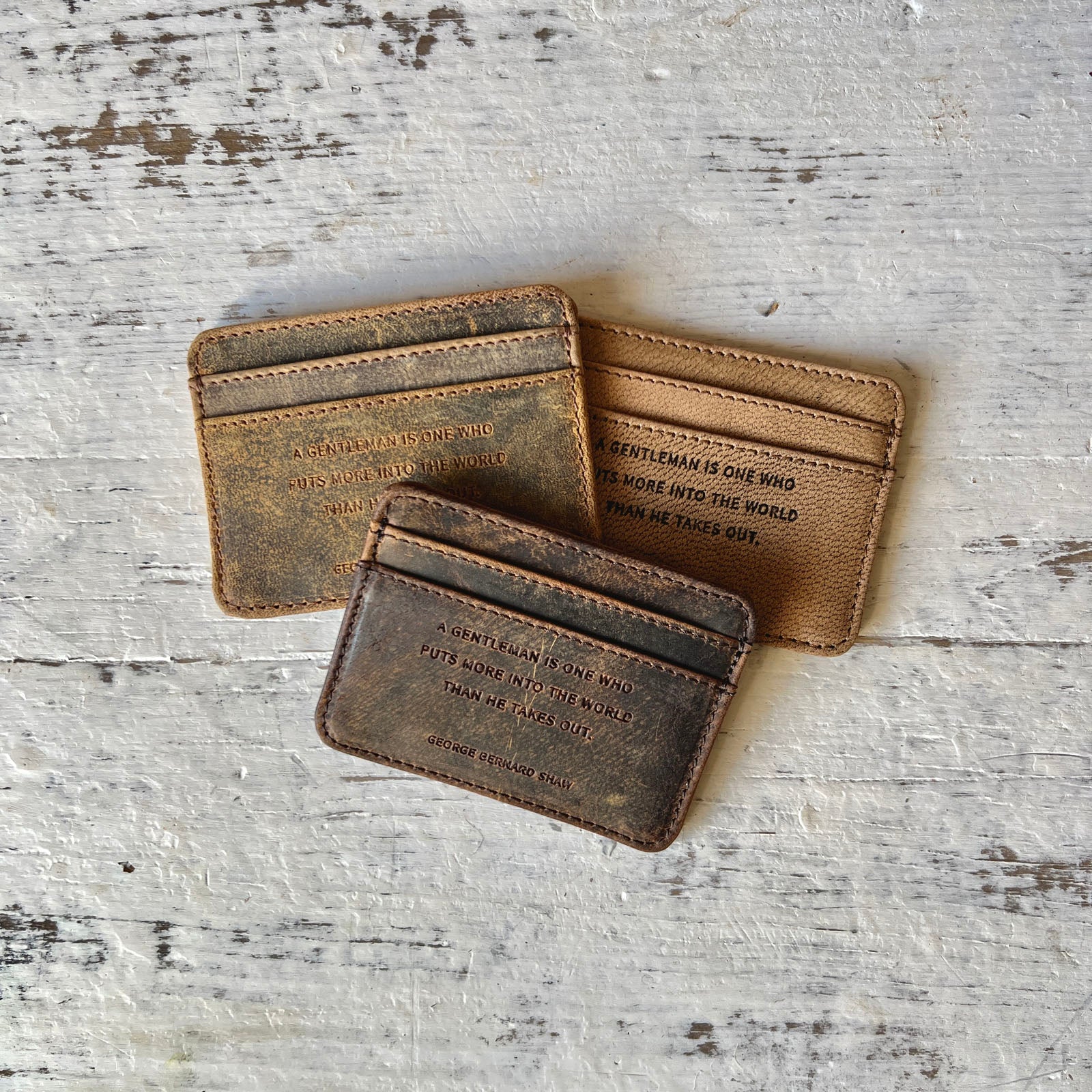 George Bernard Shaw Wallet