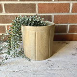 Beige Stoneware Crock