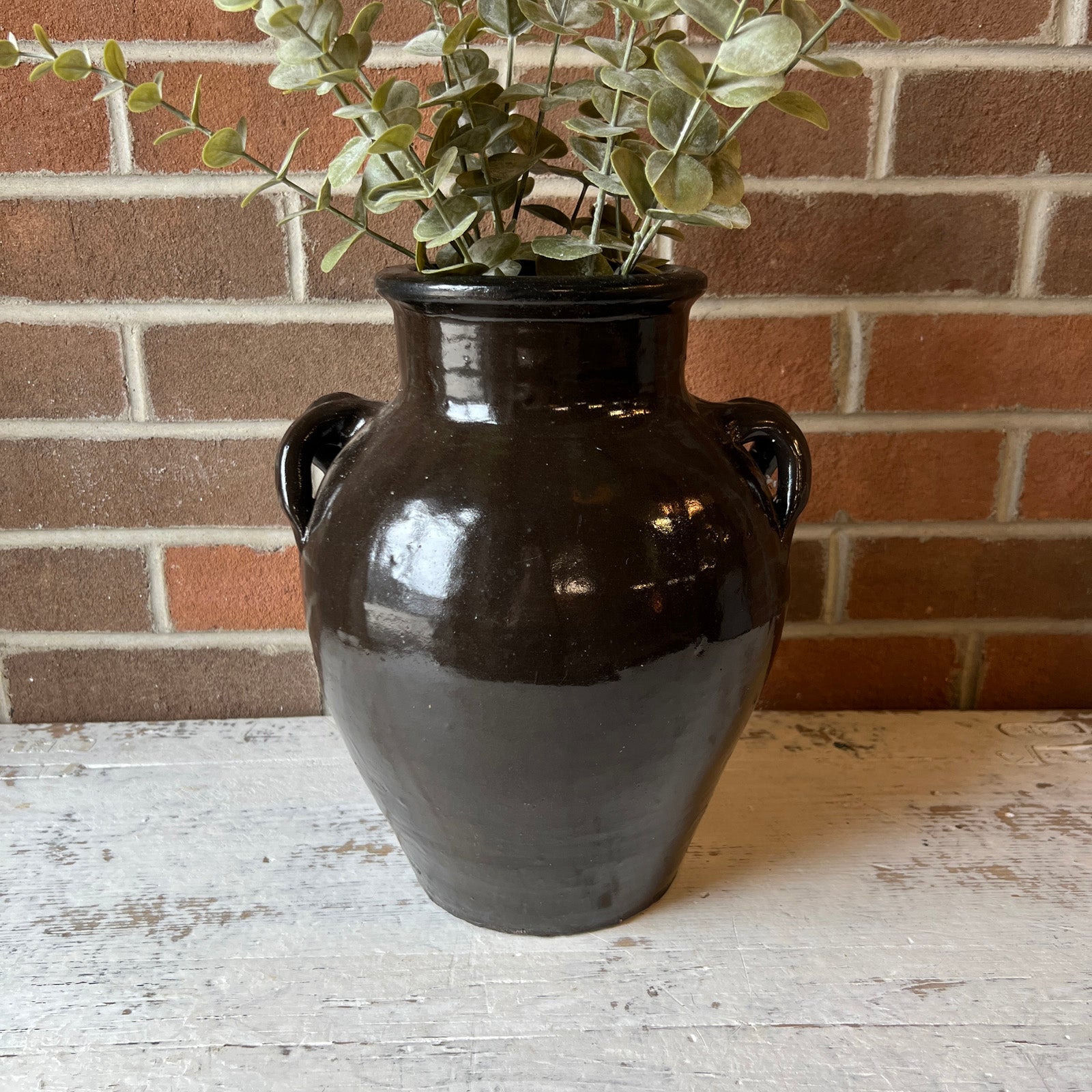 Black Clay Jar